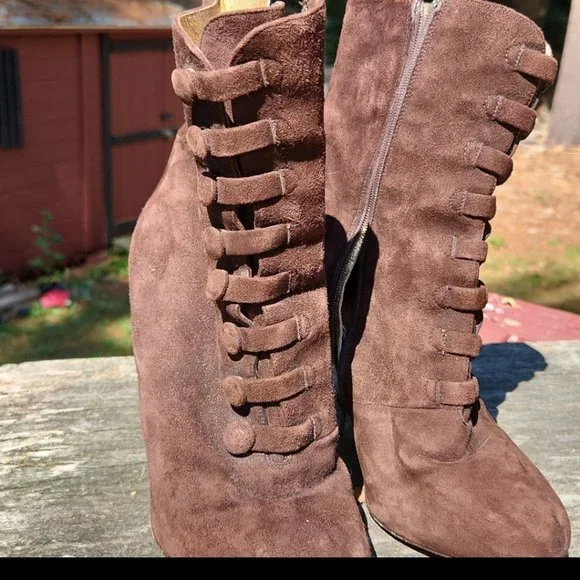 Coach Suede Boots - Picture 9 of 10